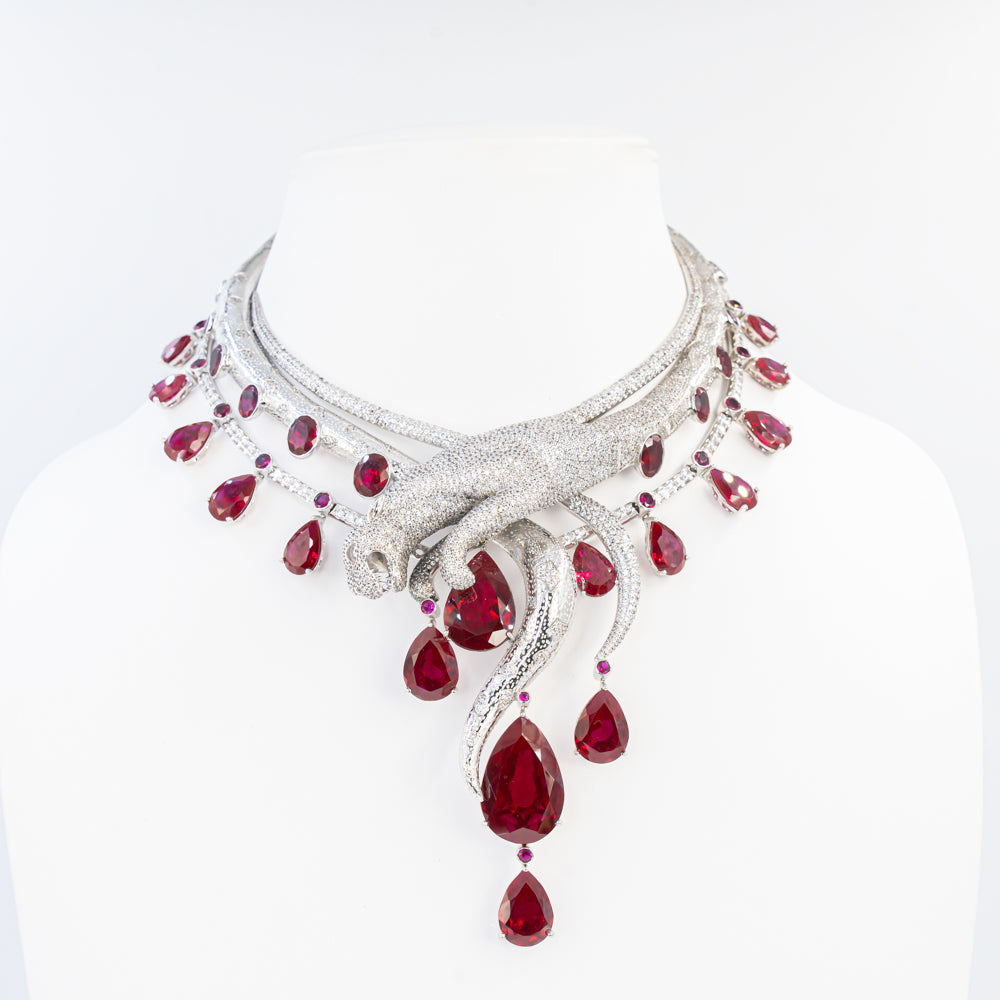 The Arrow of Love Scarlet Necklace