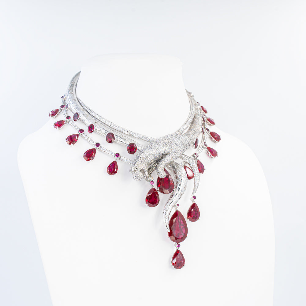 The Arrow of Love Scarlet Necklace