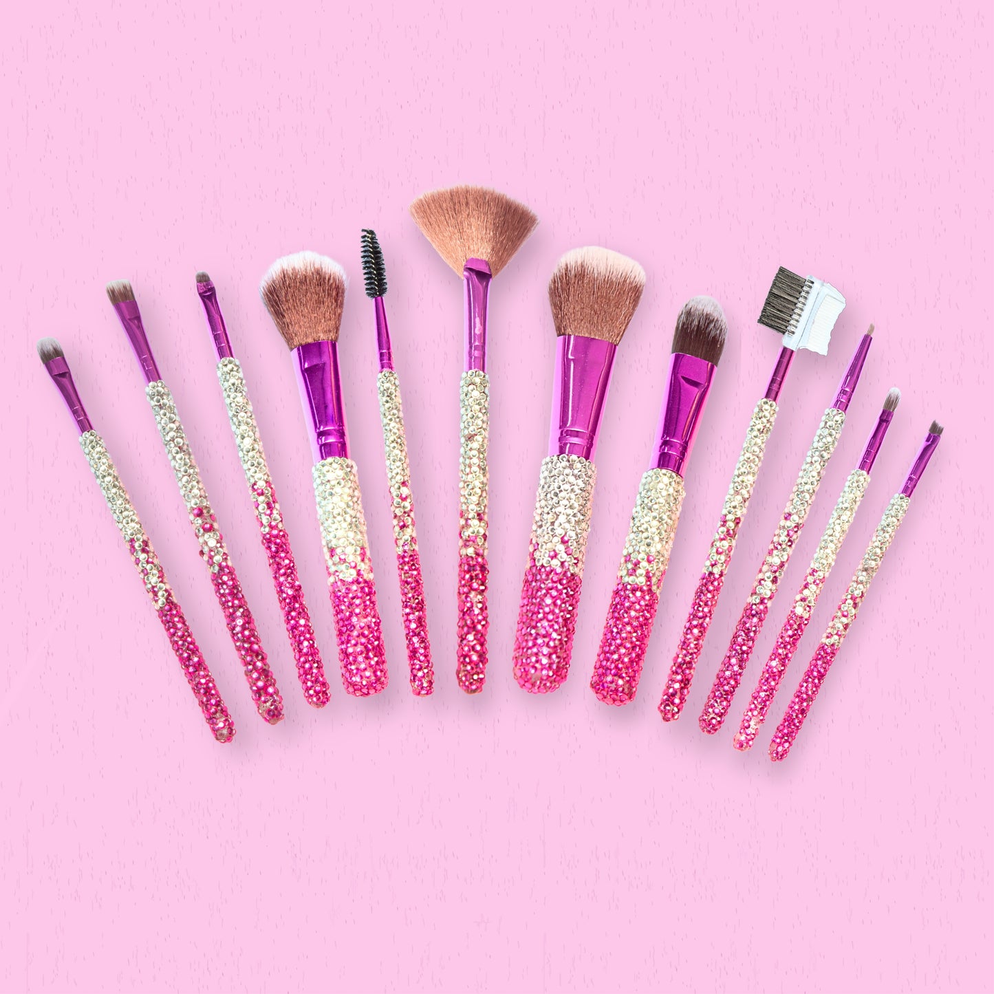 Bedazzle Queen Makeup Brushes