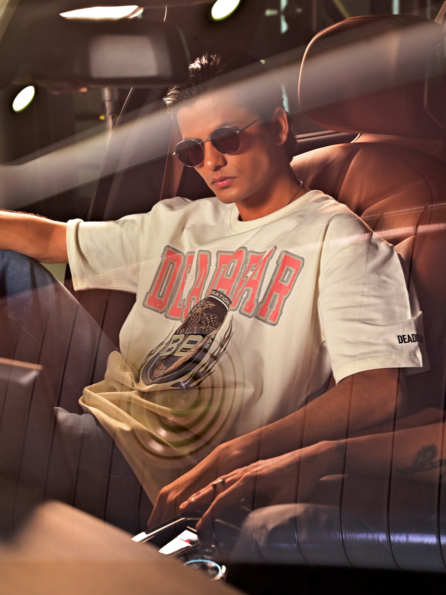 BBT X DB Worldwide Tee Cream White