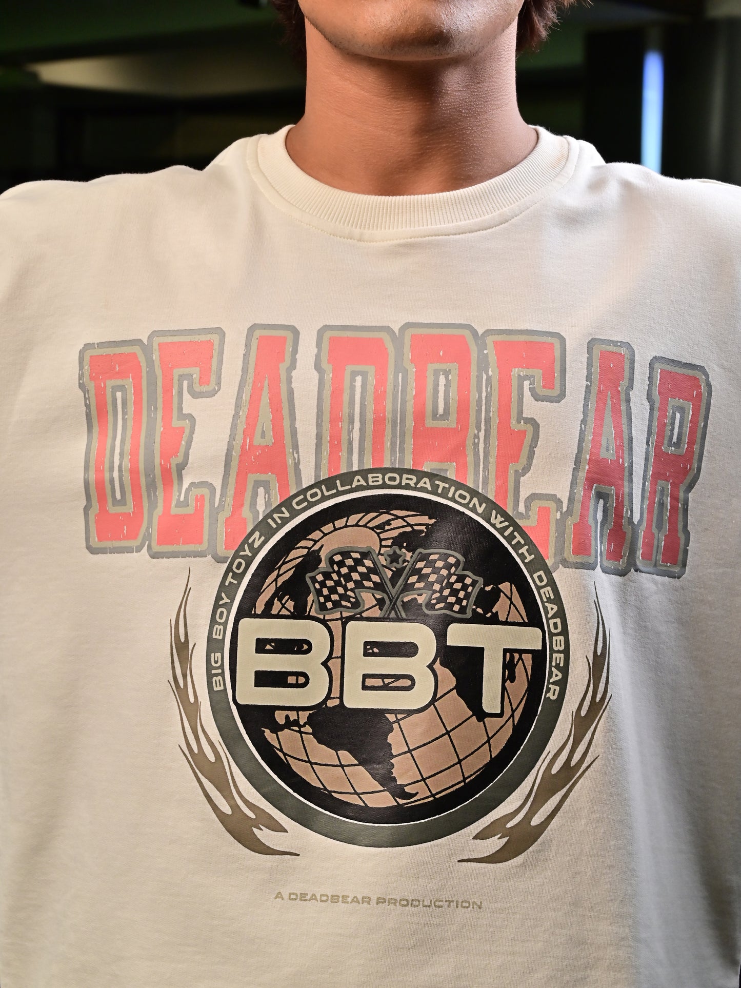 BBT X DB Worldwide Tee Cream White