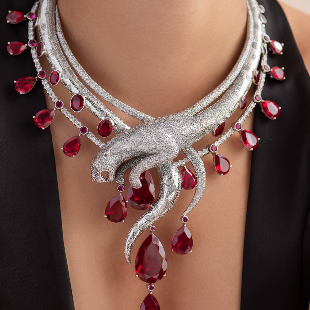 The Arrow of Love Scarlet Necklace