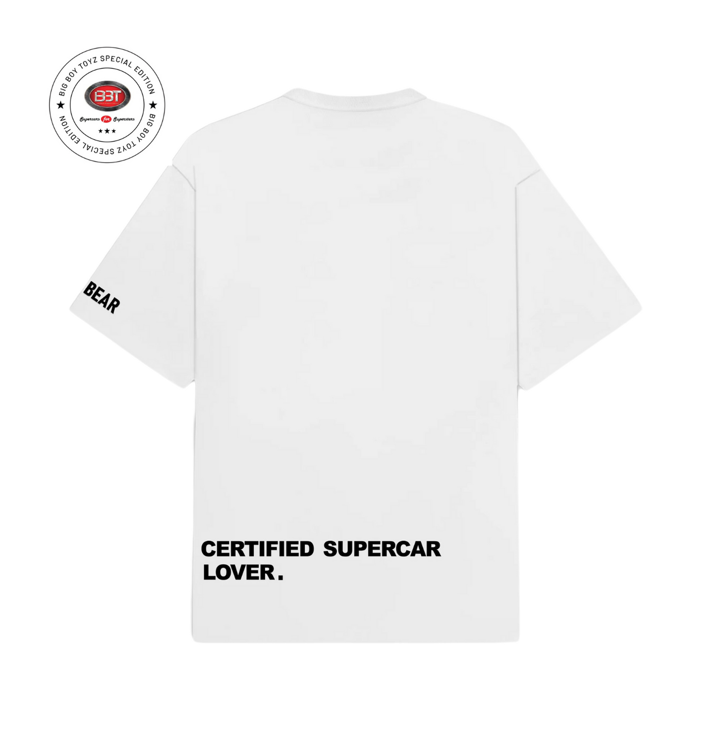 BBT X DB Supercar Lover Tee Cream White